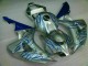 Azul Llama Plata Carenado Moto Honda CBR 1000 RR 06-07 Azul Llama Plata Carenado Moto Honda CBR 1000 RR 06-07