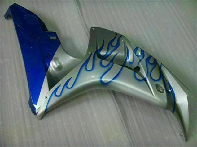 Azul Llama Plata Carenado Moto Honda CBR 1000 RR 06-07 Azul Llama Plata Carenado Moto Honda CBR 1000 RR 06-07