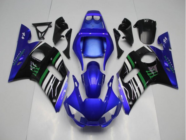 Azul Monster Carenado Moto Yamaha R6 98-02 Azul Monster Carenado Moto Yamaha R6 98-02