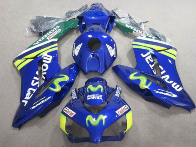 Azul Movistar Castrol Carenado Moto Honda CBR 1000 RR 04-05 Azul Movistar Castrol Carenado Moto Honda CBR 1000 RR 04-05