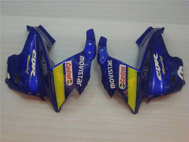 Azul Movistar Castrol Carenado Moto Honda CBR 600 F3 95-98 Azul Movistar Castrol Carenado Moto Honda CBR 600 F3 95-98