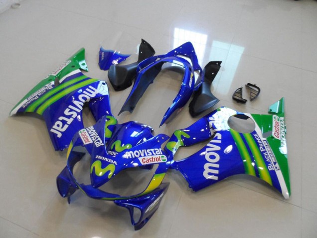 Azul Movistar Castrol Carenado Moto Honda CBR 600 F4i 04-07 Azul Movistar Castrol Carenado Moto Honda CBR 600 F4i 04-07