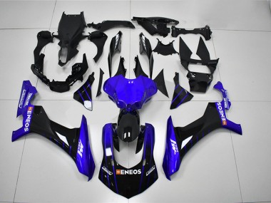 Azul Negro ABS Carenado Motocicleta Yamaha R1 15-19