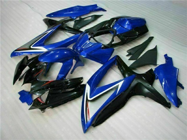 Azul Negro ABS Kits Carenado Moto Suzuki GSXR 600 / 750 K8 08-10 Azul Negro ABS Kits Carenado Moto Suzuki GSXR 600 / 750 K8 08-10
