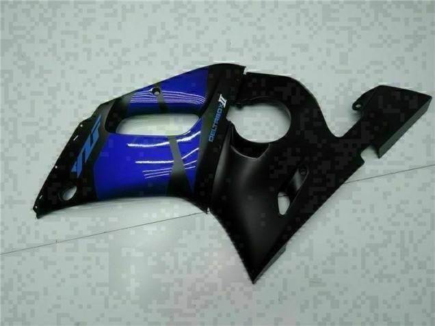 Azul Negro ABS Moto Plástica Yamaha R6 98-02 Azul Negro ABS Moto Plástica Yamaha R6 98-02