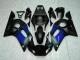 Azul Negro ABS Moto Plástica Yamaha R6 98-02 Azul Negro ABS Moto Plástica Yamaha R6 98-02