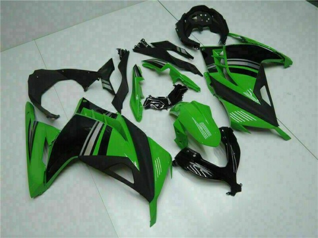 Azul Negro ABS Moto Plástico Kawasaki EX300 13-16 Azul Negro ABS Moto Plástico Kawasaki EX300 13-16