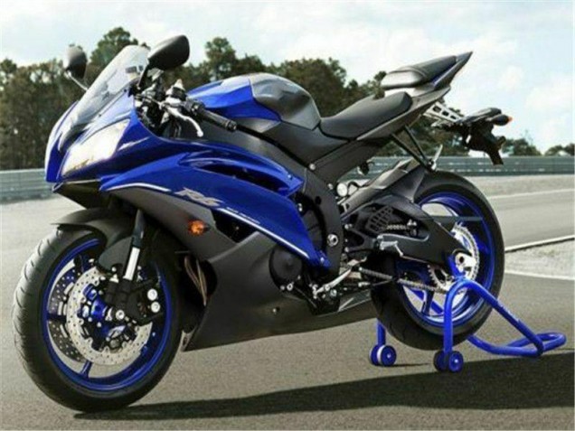 Azul Negro ABS Moto Plástico Yamaha R6 06-07