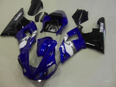 Azul Negro Blanco Carrocería Motocicletas Yamaha R1 00-01