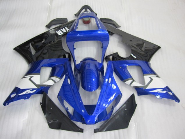 Azul Negro Blanco Kit Carenado ABS Completo Yamaha R1 00-01 Azul Negro Blanco Kit Carenado ABS Completo Yamaha R1 00-01