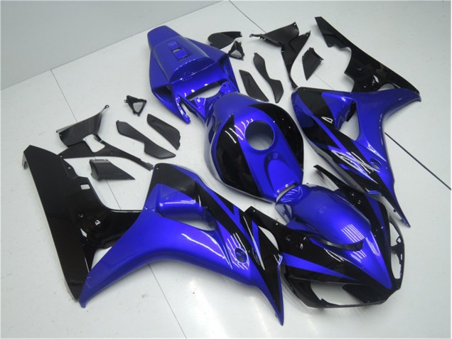 Azul Negro Carenado Moto Honda CBR 1000 RR 06-07 Azul Negro Carenado Moto Honda CBR 1000 RR 06-07