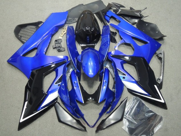 Azul Negro Carenado Moto Suzuki GSXR 1000 K5 05-06 Azul Negro Carenado Moto Suzuki GSXR 1000 K5 05-06
