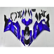 Azul Negro Carenado Moto Yamaha R6 17-23