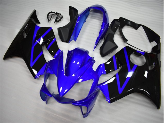 Azul Negro Carenados Moto Honda CBR 600 F4i 04-07 Azul Negro Carenados Moto Honda CBR 600 F4i 04-07