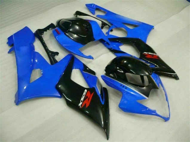 Azul Negro Carrocería Motocicletas Suzuki GSXR 1000 K5 05-06 Azul Negro Carrocería Motocicletas Suzuki GSXR 1000 K5 05-06