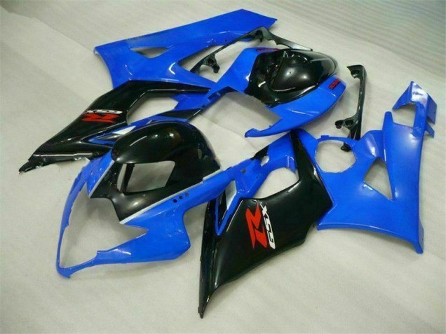 Azul Negro Carrocería Motocicletas Suzuki GSXR 1000 K5 05-06 Azul Negro Carrocería Motocicletas Suzuki GSXR 1000 K5 05-06