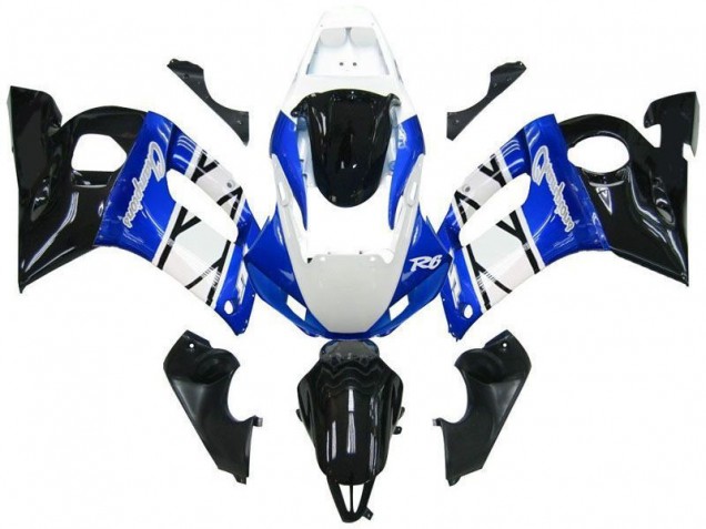 Azul Negro Champions Carenado Moto Yamaha R6 98-02 Azul Negro Champions Carenado Moto Yamaha R6 98-02