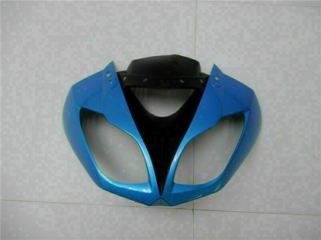 Azul Negro Kit ABS Carenado Motocicleta Kawasaki ZX6R 09-12 Azul Negro Kit ABS Carenado Motocicleta Kawasaki ZX6R 09-12