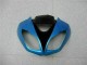 Azul Negro Kit ABS Carenado Motocicleta Kawasaki ZX6R 09-12 Azul Negro Kit ABS Carenado Motocicleta Kawasaki ZX6R 09-12