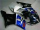 Azul Negro Kit Completo Carenado Moto Suzuki GSXR 1000 K3 03-04 Azul Negro Kit Completo Carenado Moto Suzuki GSXR 1000 K3 03-04