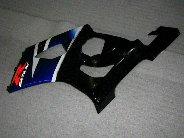 Azul Negro Kit Completo Carenado Moto Suzuki GSXR 1000 K3 03-04 Azul Negro Kit Completo Carenado Moto Suzuki GSXR 1000 K3 03-04