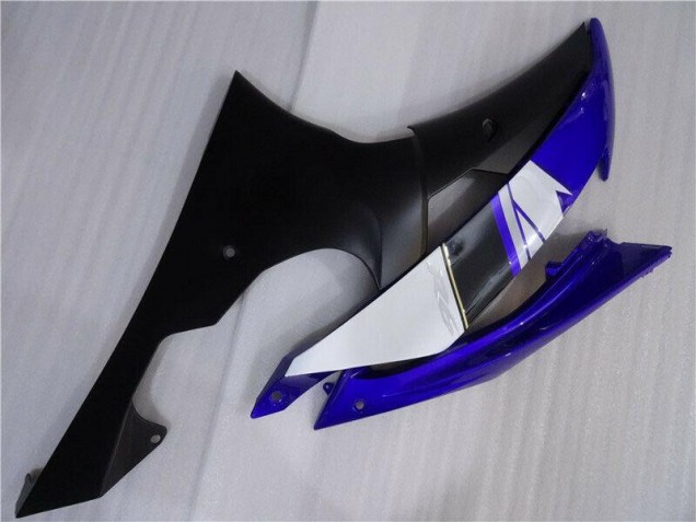 Azul Negro Kit Completo Carenado Moto Yamaha R6 08-16 Azul Negro Kit Completo Carenado Moto Yamaha R6 08-16