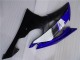 Azul Negro Kit Completo Carenado Moto Yamaha R6 08-16 Azul Negro Kit Completo Carenado Moto Yamaha R6 08-16