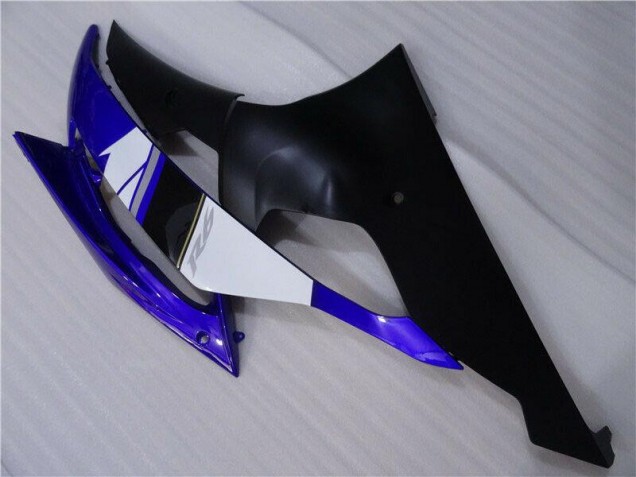Azul Negro Kit Completo Carenado Moto Yamaha R6 08-16 Azul Negro Kit Completo Carenado Moto Yamaha R6 08-16