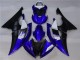 Azul Negro Kit Completo Carenado Moto Yamaha R6 08-16 Azul Negro Kit Completo Carenado Moto Yamaha R6 08-16