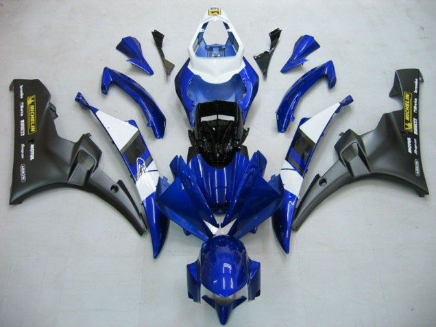 Azul Negro Kits ABS Carenado Motocicleta Yamaha R6 06-07 Azul Negro Kits ABS Carenado Motocicleta Yamaha R6 06-07
