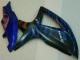 Azul Negro Kits Completo Carenado Moto ABS Suzuki GSXR 600 / 750 K8 08-10 Azul Negro Kits Completo Carenado Moto ABS Suzuki GSXR 600 / 750 K8 08-10