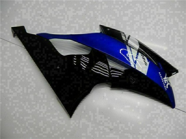 Azul Negro Kits Completo Carenado Moto ABS Yamaha R6 08-16 Azul Negro Kits Completo Carenado Moto ABS Yamaha R6 08-16