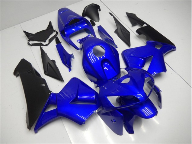 Azul Negro Kits Completo Carenado Moto Honda CBR 600 RR 05-06 Azul Negro Kits Completo Carenado Moto Honda CBR 600 RR 05-06
