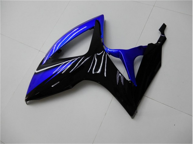 Azul Negro Kits Completo Carenado Moto Suzuki GSXR 600 / 750 K6 06-07 Azul Negro Kits Completo Carenado Moto Suzuki GSXR 600 / 750 K6 06-07