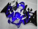 Azul Negro Plástica Moto Honda CBR 600 F4i 01-03 Azul Negro Plástica Moto Honda CBR 600 F4i 01-03