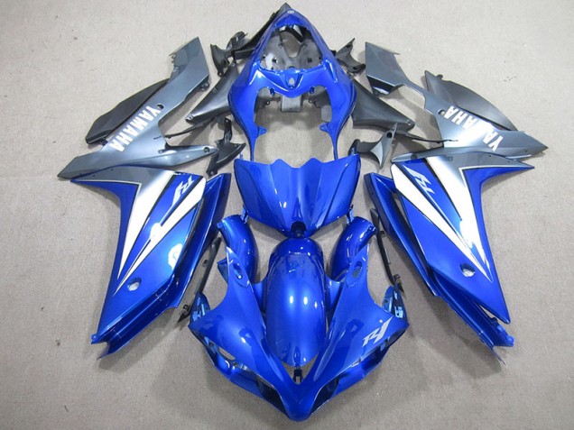 Azul Plata Carenado Moto Yamaha R1 07-08 Azul Plata Carenado Moto Yamaha R1 07-08