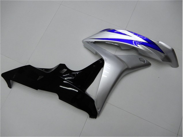 Azul Plata Negro Carenado Moto Honda CBR 600 RR 07-08 Azul Plata Negro Carenado Moto Honda CBR 600 RR 07-08