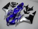 Azul Plata Negro Carenado Moto Honda CBR 600 RR 07-08 Azul Plata Negro Carenado Moto Honda CBR 600 RR 07-08