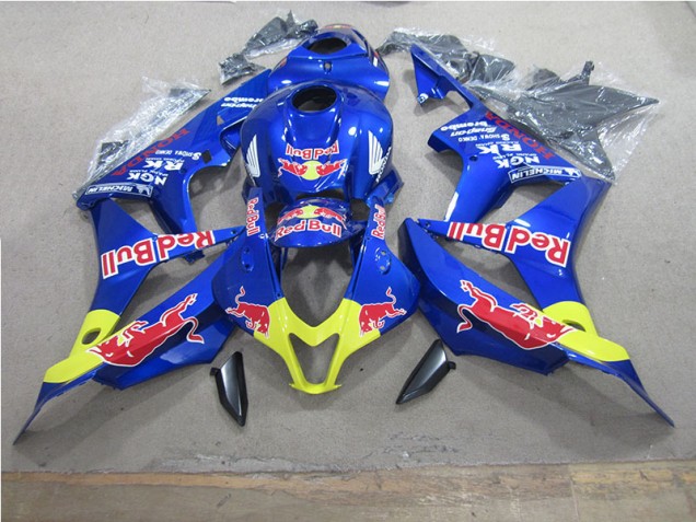 Azul Red Bull Carenado Moto Honda CBR 600 RR 07-08 Azul Red Bull Carenado Moto Honda CBR 600 RR 07-08