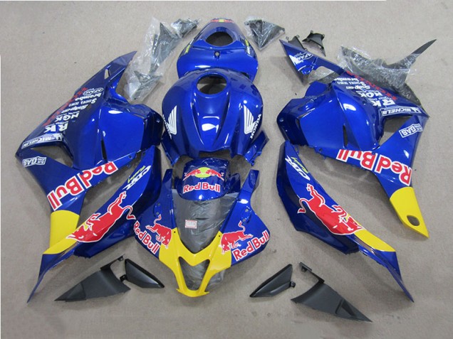 Azul Red Bull Carenados Moto Honda CBR 600 RR 09-12 Azul Red Bull Carenados Moto Honda CBR 600 RR 09-12