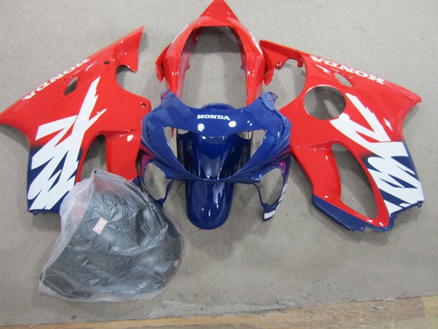 Azul Rojo Carenado Moto Honda CBR 600 F4 99-00