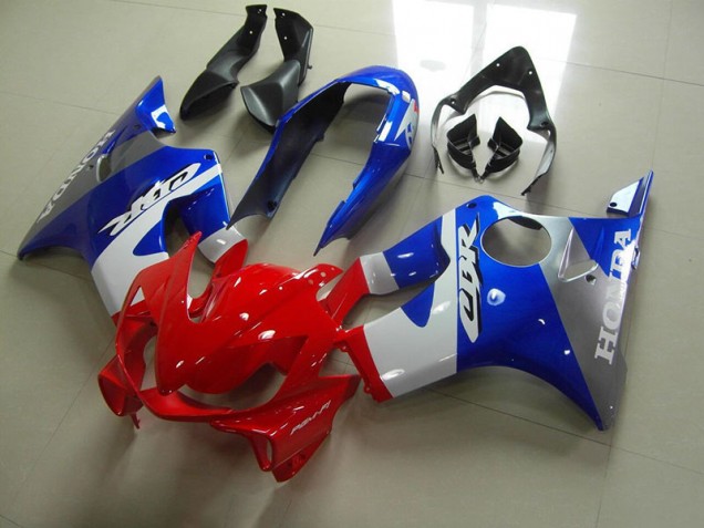 Azul Rojo Carenado Moto Honda CBR 600 F4i 04-07 Azul Rojo Carenado Moto Honda CBR 600 F4i 04-07