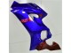 Azul Rojo Carenado Moto Yamaha R6 17-23 Azul Rojo Carenado Moto Yamaha R6 17-23