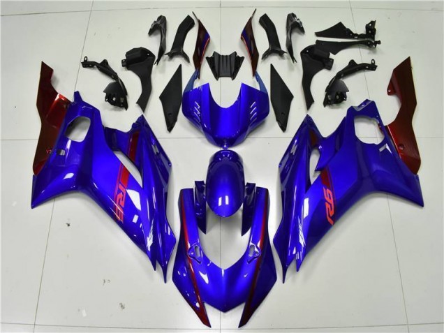 Azul Rojo Carenado Moto Yamaha R6 17-23 Azul Rojo Carenado Moto Yamaha R6 17-23