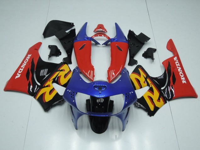 Azul Rojo Negro Carenado Moto Honda CBR 900 RR 919 98-99 Azul Rojo Negro Carenado Moto Honda CBR 900 RR 919 98-99