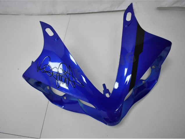 Azul Tiburón Carenado Moto Yamaha R1 07-08