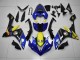 Azul Tiburón Carenado Moto Yamaha R1 07-08