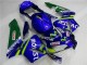 Azul Verde Movistar Castrol Carenado Moto Honda CBR 600 RR 03-04 Azul Verde Movistar Castrol Carenado Moto Honda CBR 600 RR 03-04