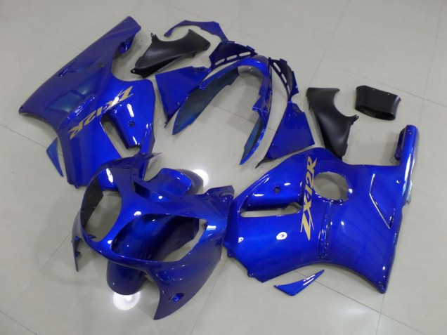 Azul con Oro Pegatinas Carenado Moto Kawasaki ZX12R 00-01 Azul con Oro Pegatinas Carenado Moto Kawasaki ZX12R 00-01