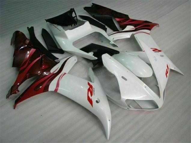 Blanco ABS Moto Plástico Yamaha R1 02-03 Blanco ABS Moto Plástico Yamaha R1 02-03